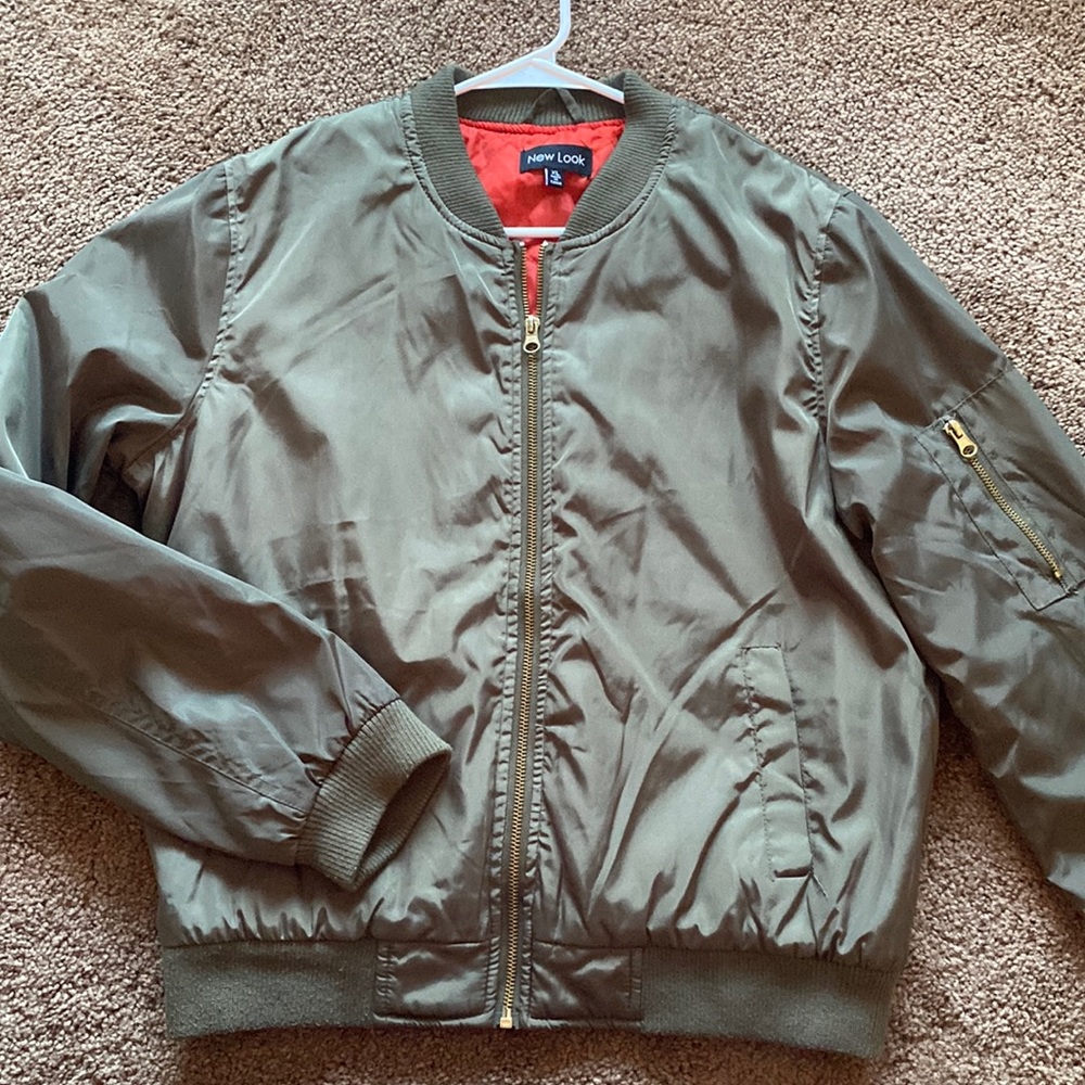Casual jacket Size-L/XL Color army green